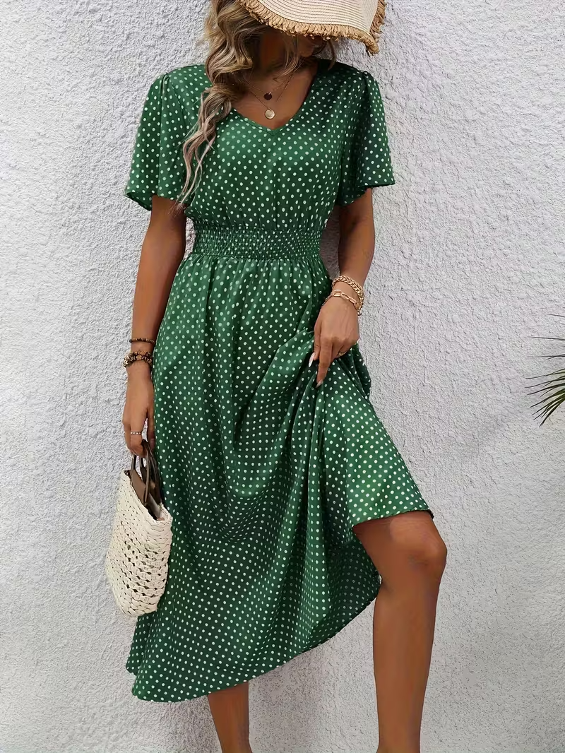 P|H - Polka Dot Dress Élisa