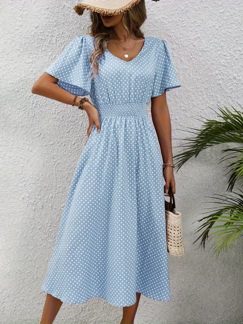 P|H - Polka Dot Dress Élisa