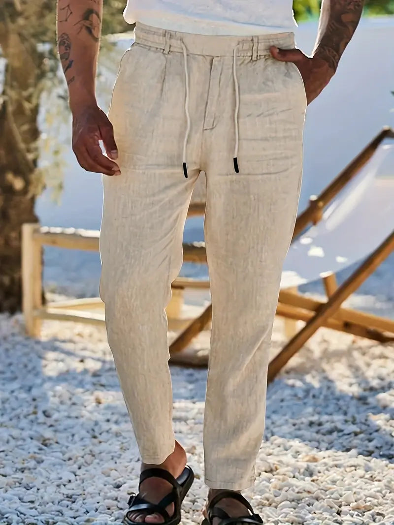 P|H - Linen Wide Leg Pant Marcel