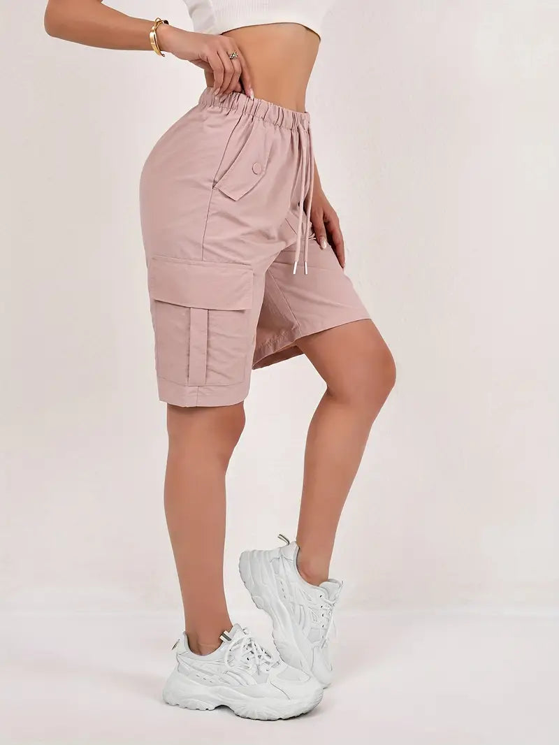 P|H - Lightweight Quick-Dry Cargo Shorts Daisy