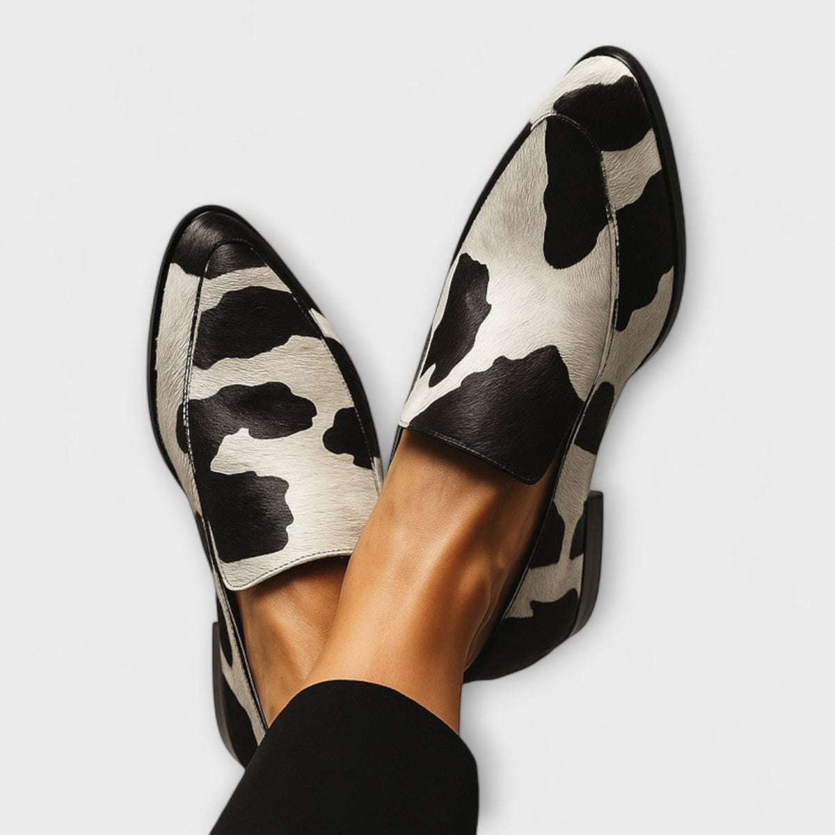 P|H - Graphic Print Tapered Loafers Brenda
