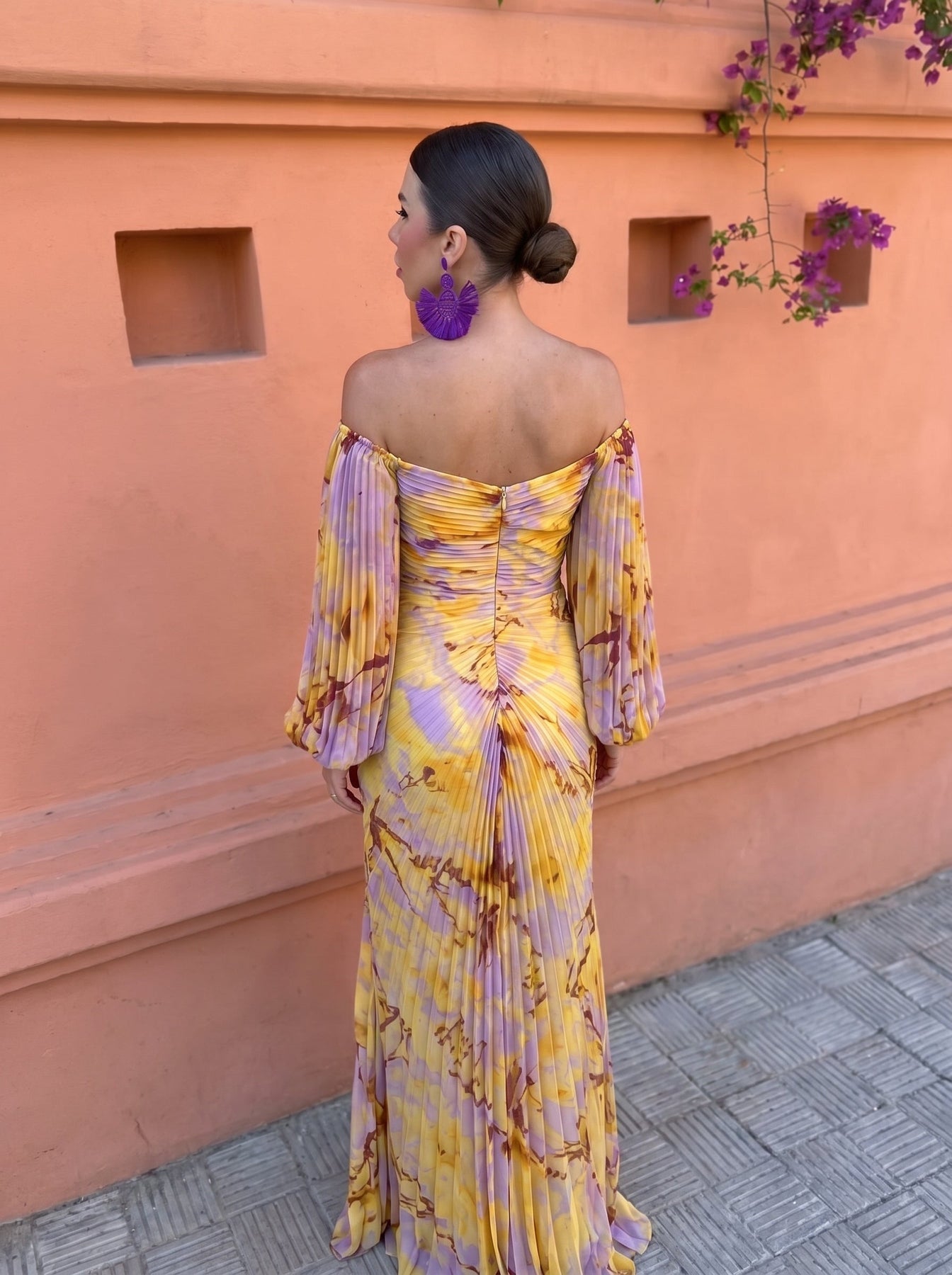 P|H - Floral V-Neck Maxi Dress Brenda