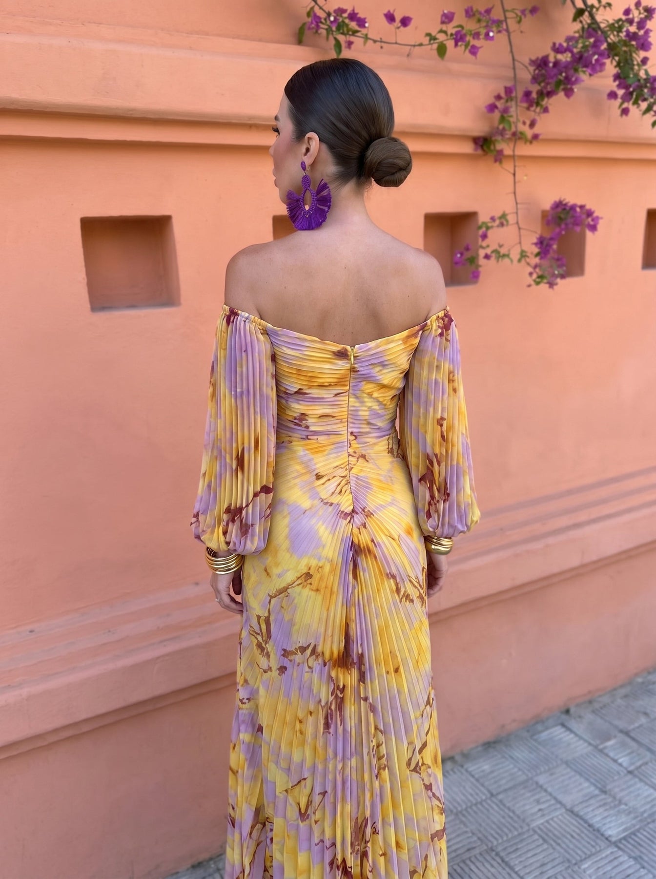 P|H - Floral V-Neck Maxi Dress Brenda