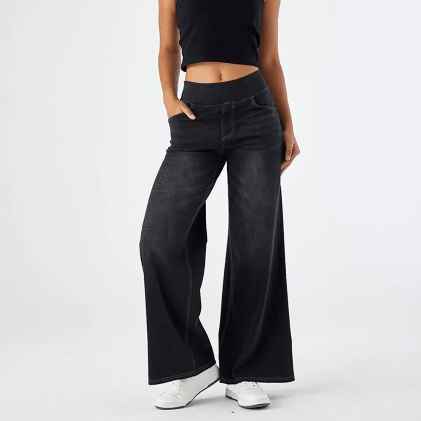 P|H - Easy Elastic Waist Trousers Rose