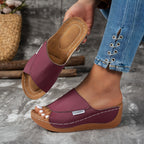 P|H - Orthopedic Wedge Slide Sandals Ruth