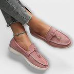 P|H - Soft Suede Slip-On Loafers Janet