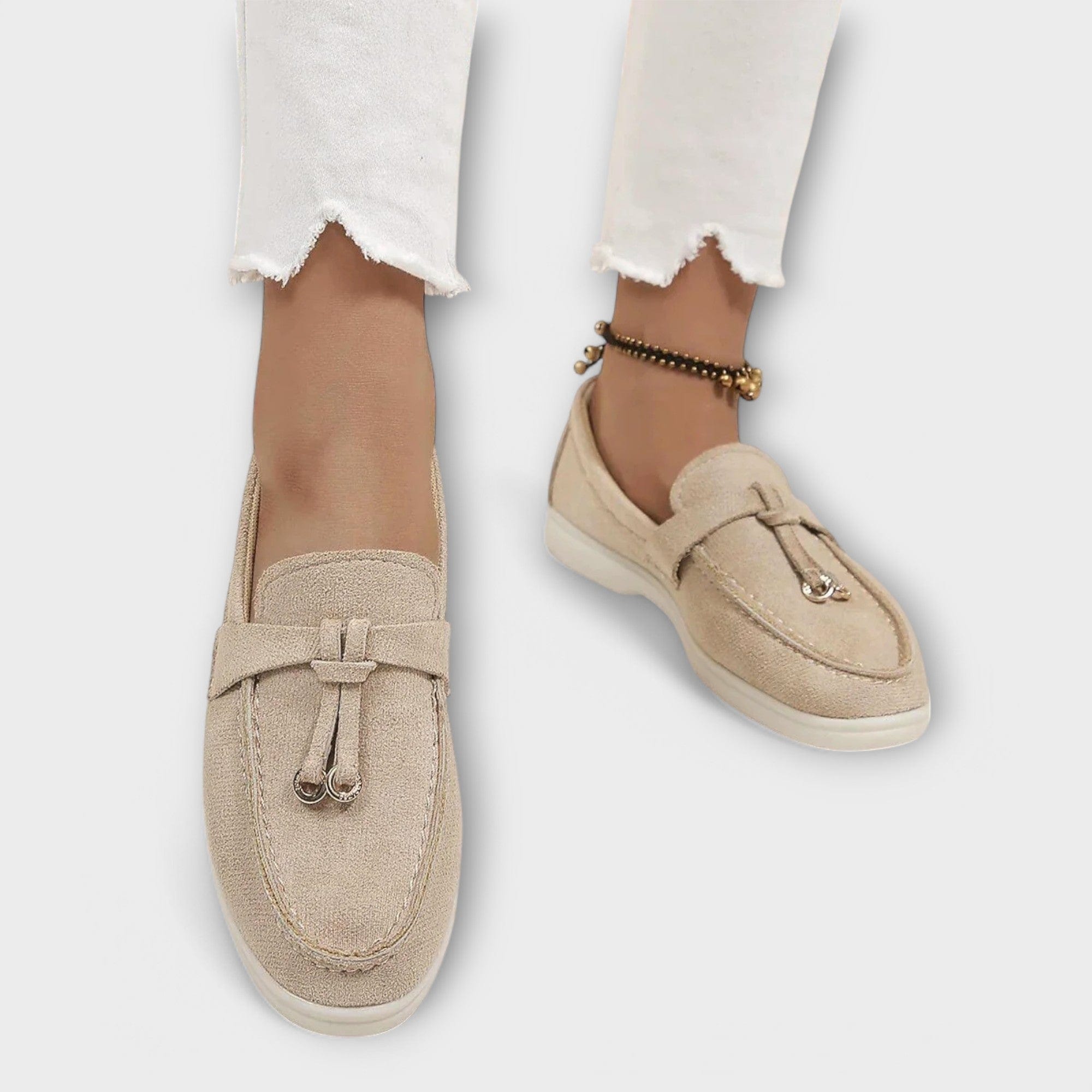 P|H - Soft Suede Slip-On Loafers Janet
