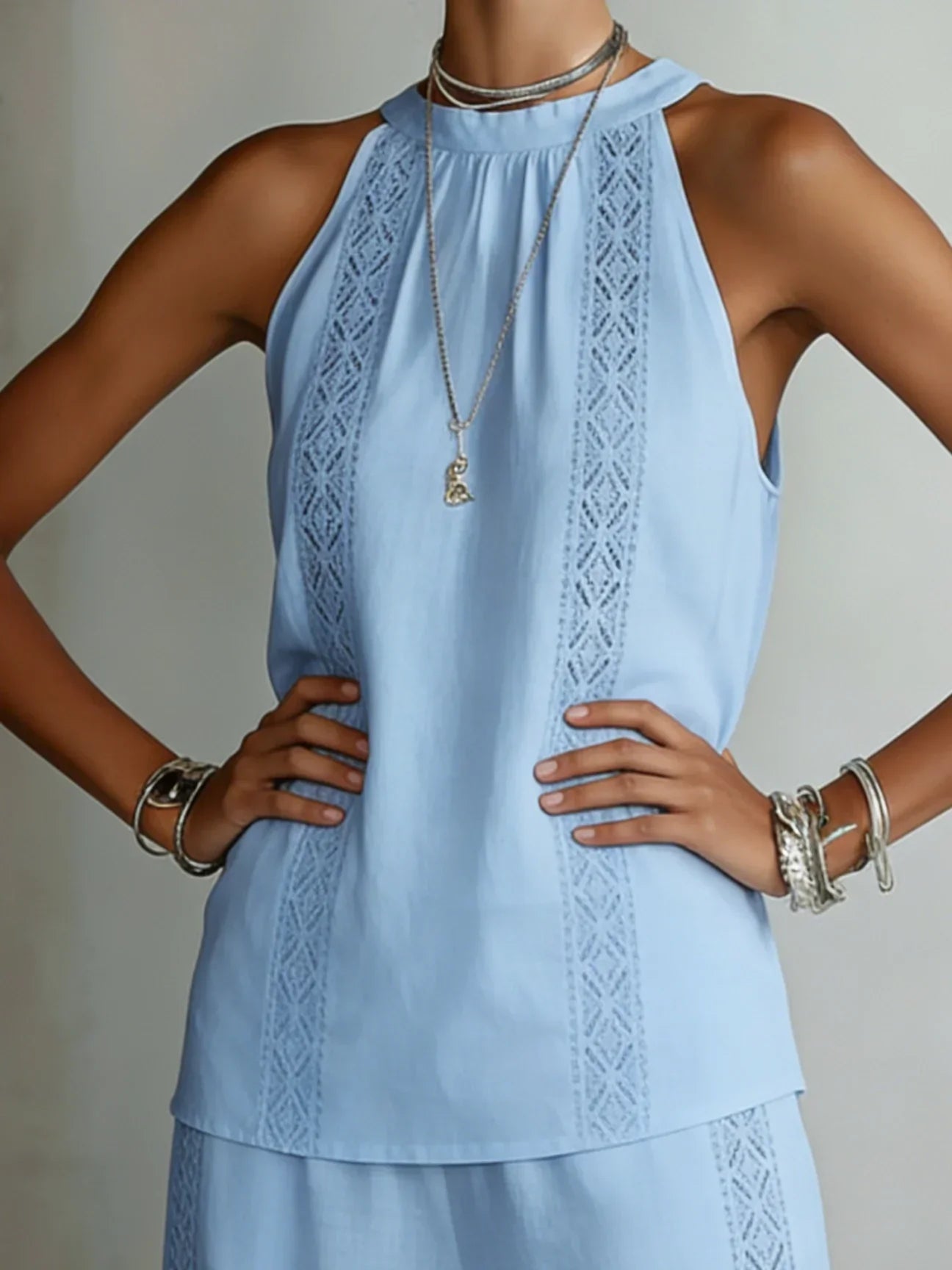 P|H - Elegant Strap Two-Piece Set Camilla