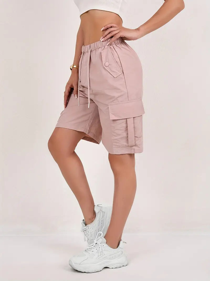P|H - Lightweight Quick-Dry Cargo Shorts Daisy