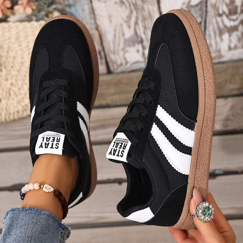 P|H - Retro Striped Comfort Sneakers Gloria