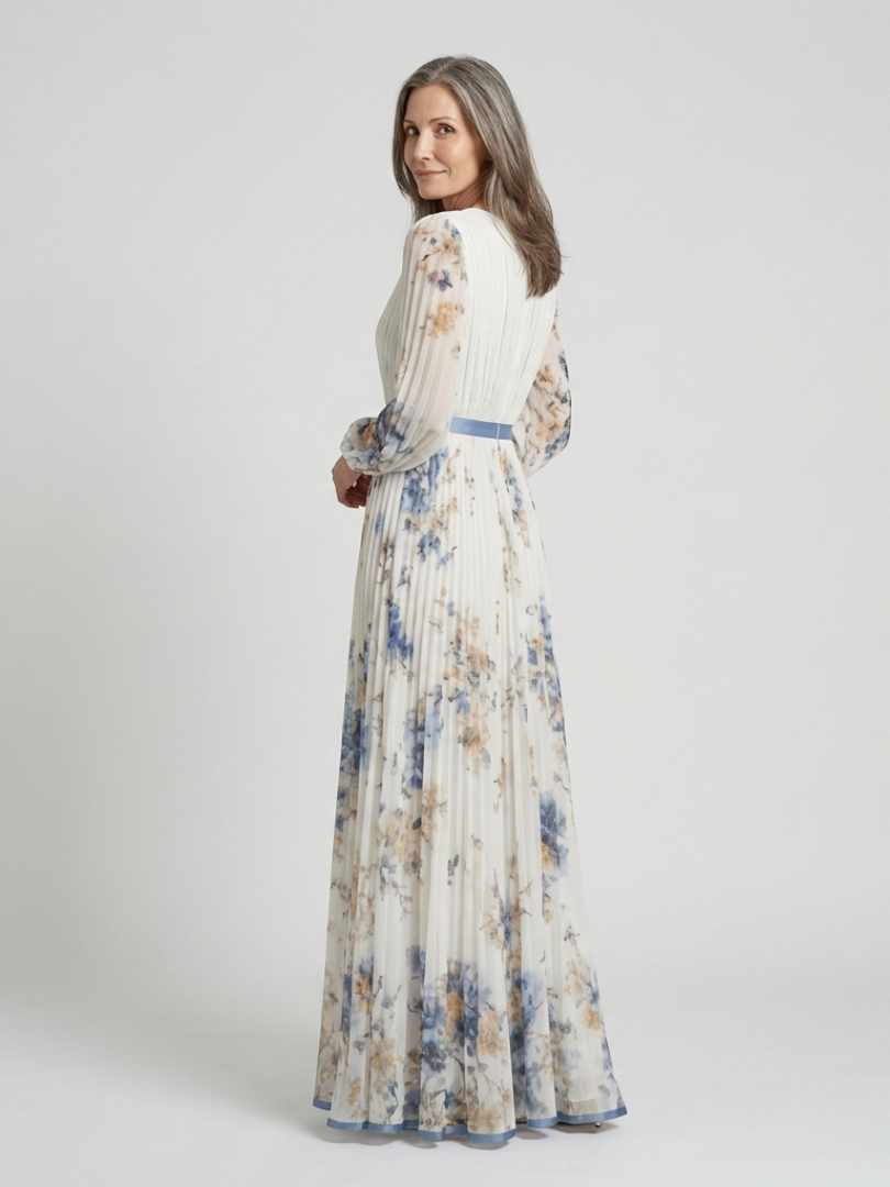 P|H - Long Sleeve Floral Maxi Dress Lavinia