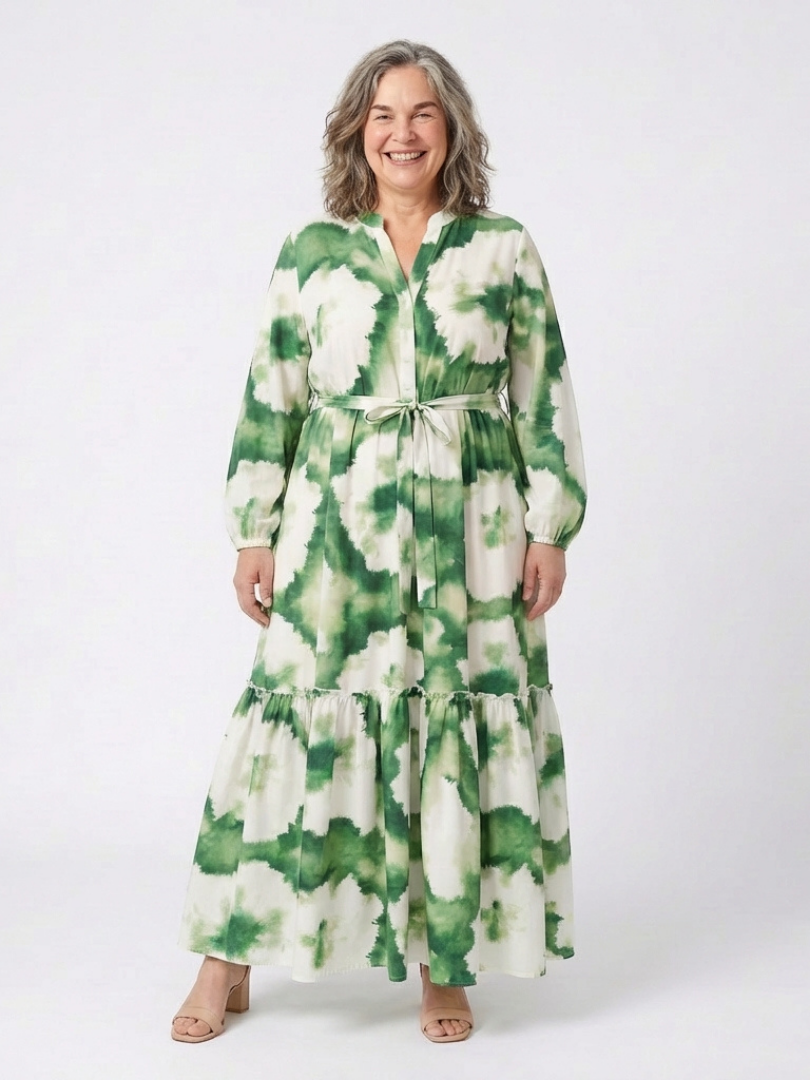 P|H - Long Sleeve Floral Maxi Dress Sabine