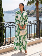 P|H - Long Sleeve Floral Maxi Dress Sabine