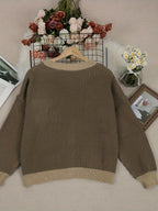 P|H - Waffle Knit Pocket Cardigan Brenda
