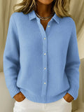 P|H - Collared Waffle Knit Sweater Dorothy
