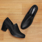 P|H - Block Heel Comfort Loafers Judith