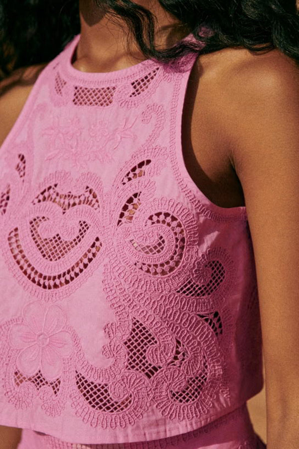 P|H - Airy Lace Two-Piece Set Alice