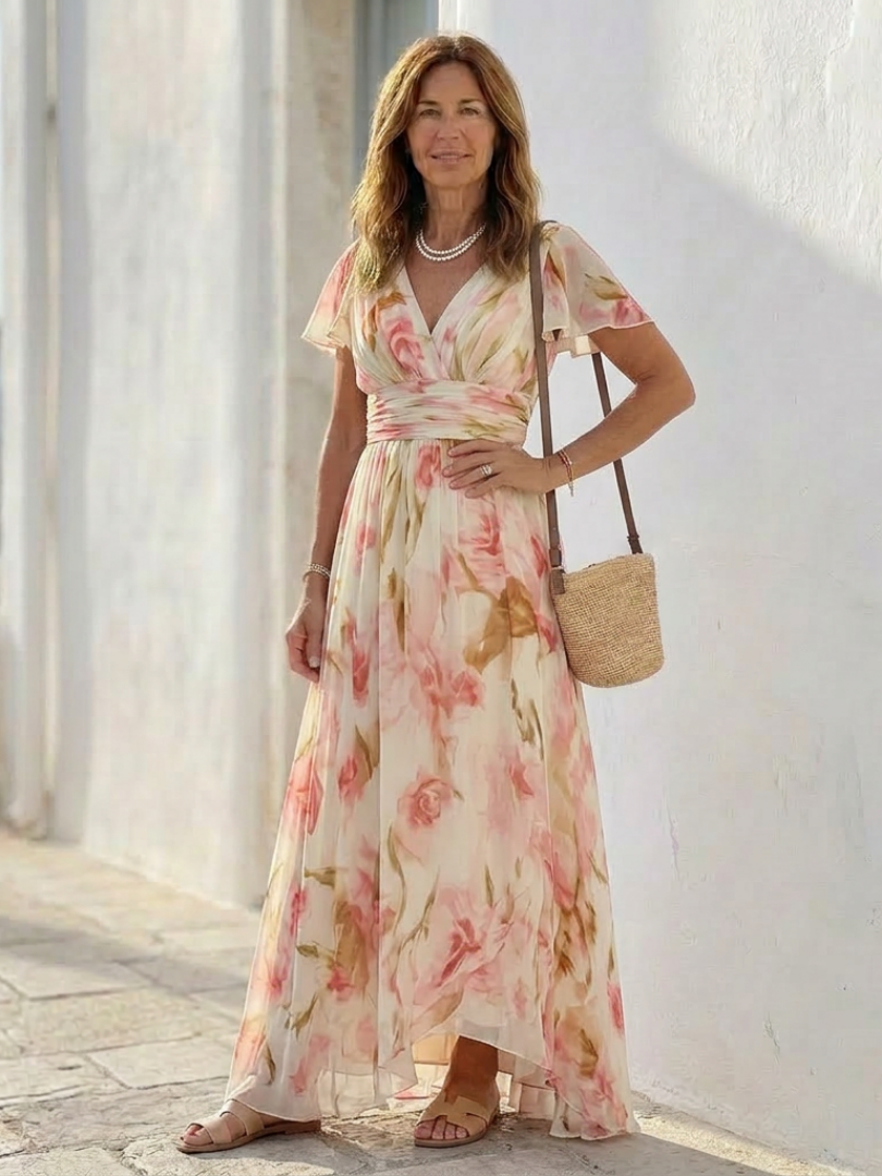 P|H - Floral Maxi Dress Elara