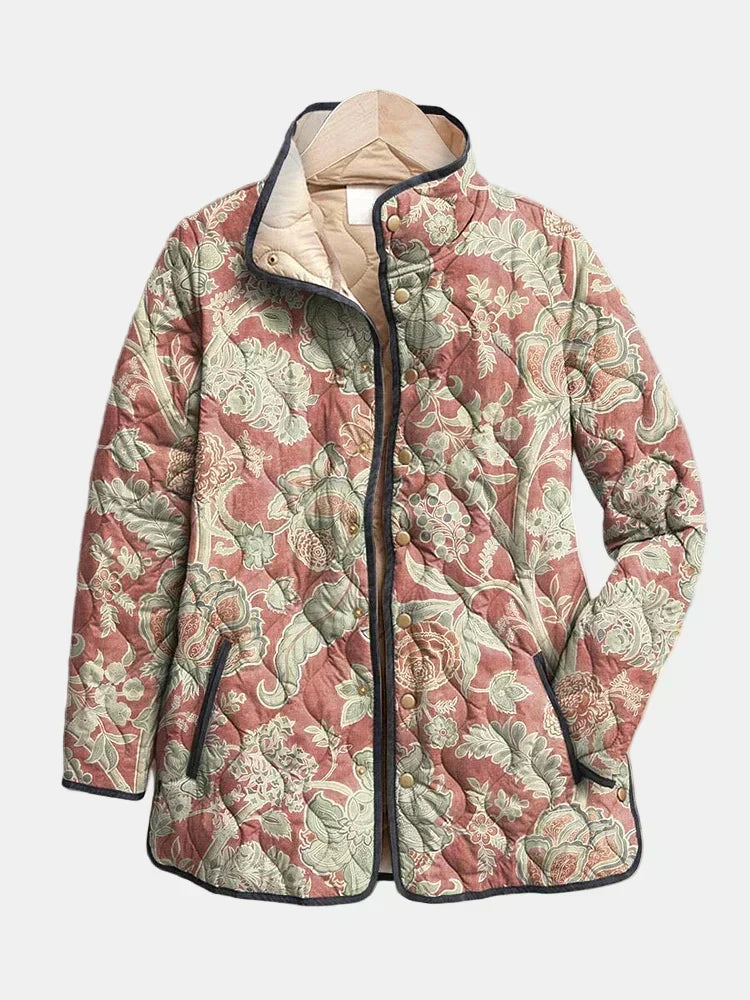 Terracotta Damask