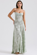 P|H - Elegant Green Dress Eva