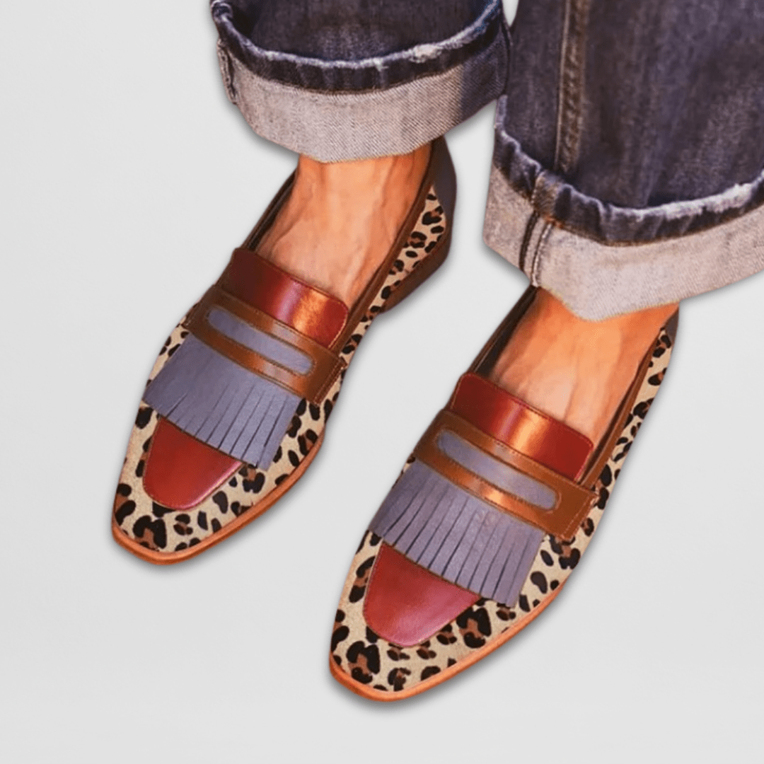 P|H - Metallic Fringe Loafers Eleanor