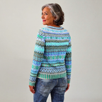 P|H - Ocean Multi Fair Isle Knit Sweater Margaret
