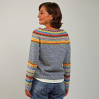 P|H - Rainbow Yoke Knit Sweater Sharon