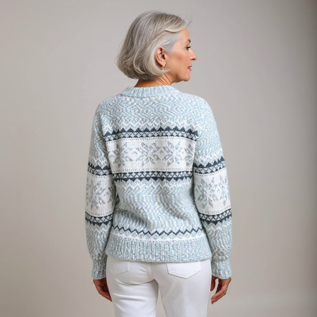 P|H - Snowflake Band Knit Sweater Barbara