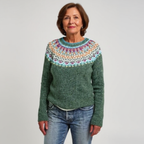 P|H - Evergreen Nordic Yoke Knit Sweater Grace