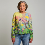 P|H - Watercolor Meadow Knit Sweater Theresa