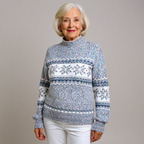 P|H - Snowflake Band Knit Sweater Barbara