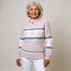 P|H - Snowflake Band Knit Sweater Barbara