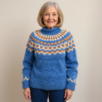P|H - Ring Pattern Yoke Knit Sweater Sandra