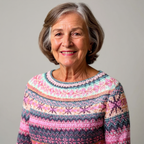 P|H - Rose Multi Fair Isle Knit Sweater Diane