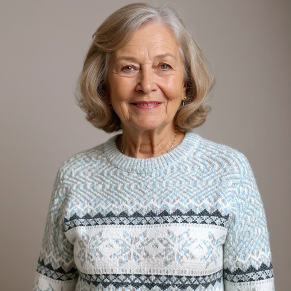 P|H - Snowflake Band Knit Sweater Barbara