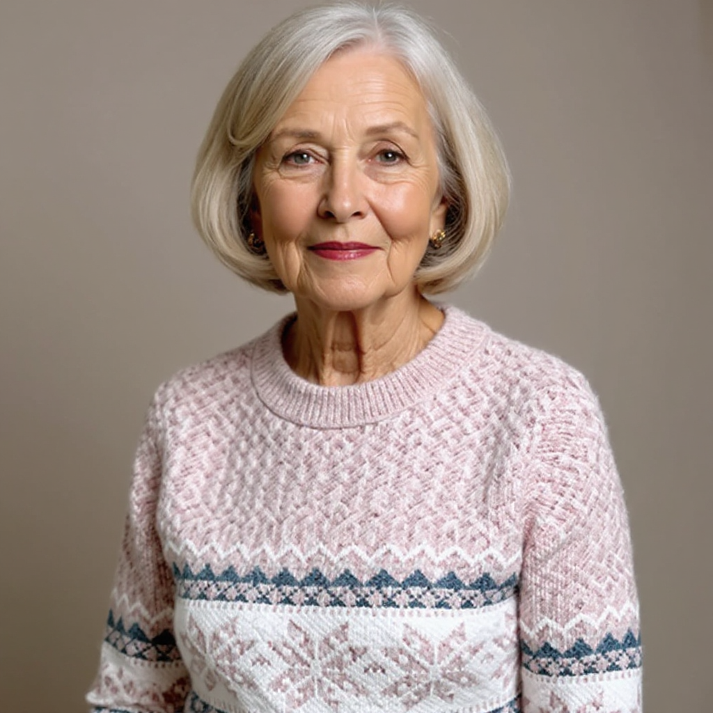 P|H - Snowflake Band Knit Sweater Barbara