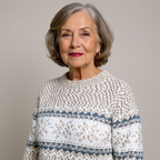P|H - Snowflake Band Knit Sweater Barbara
