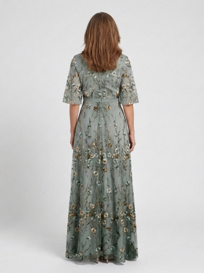P|H - Short Sleeve Maxi Dress Evadne