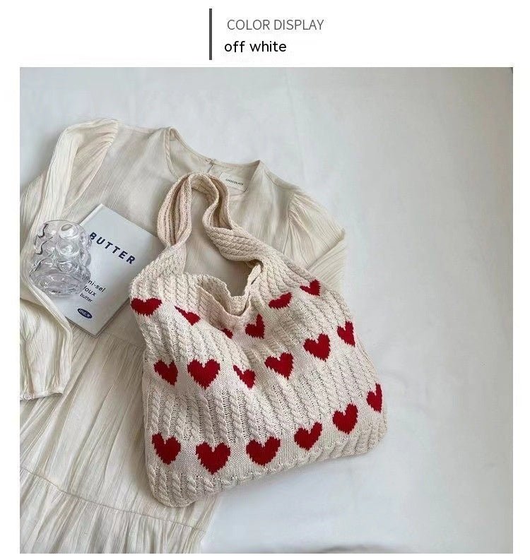 P|H - Elegant Bag Heartknit