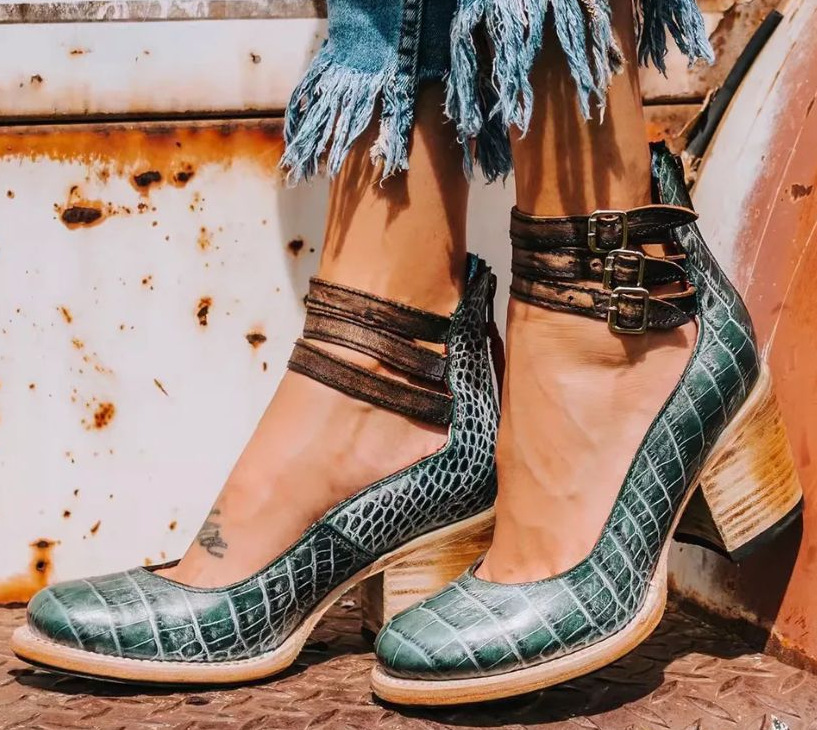 P|H - Western Chic Ankle Boots Katherine