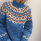 P|H - Ring Pattern Yoke Knit Sweater Sandra