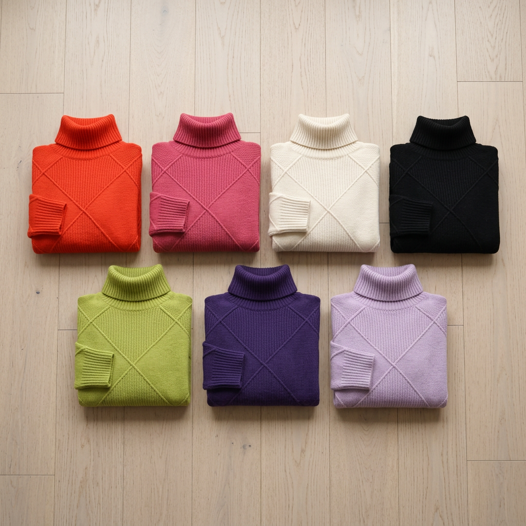 Deep cuffs, and seven colors to choose