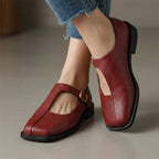 P|H - Square-Toe Buckled Mary Janes Grace