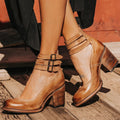P|H - Western Chic Ankle Boots Katherine