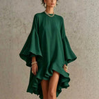 P|H - Flutter Sleeve Asymmetric Midi Dress Eleanor