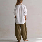 P|H - Relaxed Shirt And Trouser Set Rose
