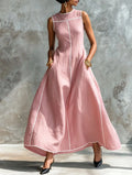 P|H - Contrast Trim A-Line Gown Gloria