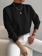 P|H - Soft Mock Neck Knit Sweater Eleanor