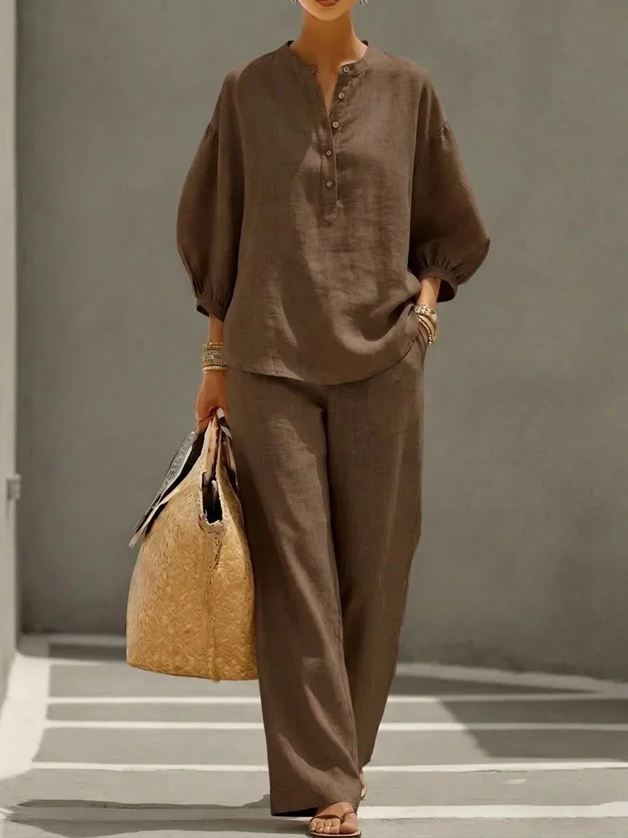 P|H - Casual Relaxed Two-Piece Set Bianca