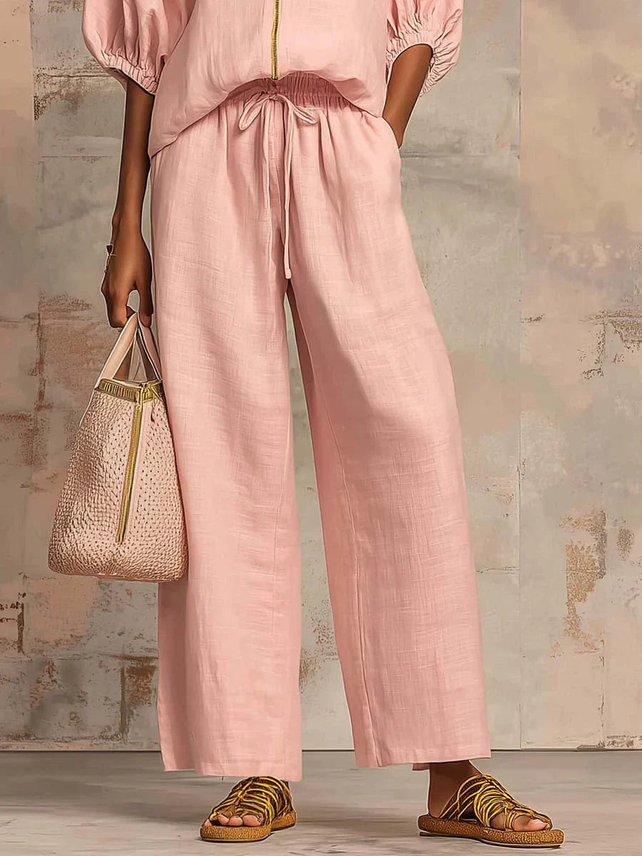 P|H - Zip-Up Two-Piece Set Amélie